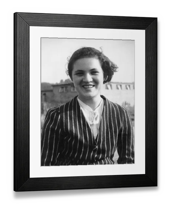Framed Print : Jewish Refugee