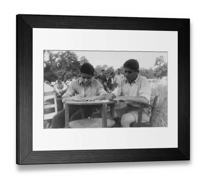 Framed Print : Jewish Refugees