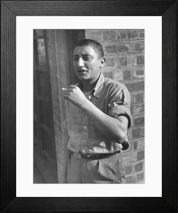 Framed Print : Jewish Refugee