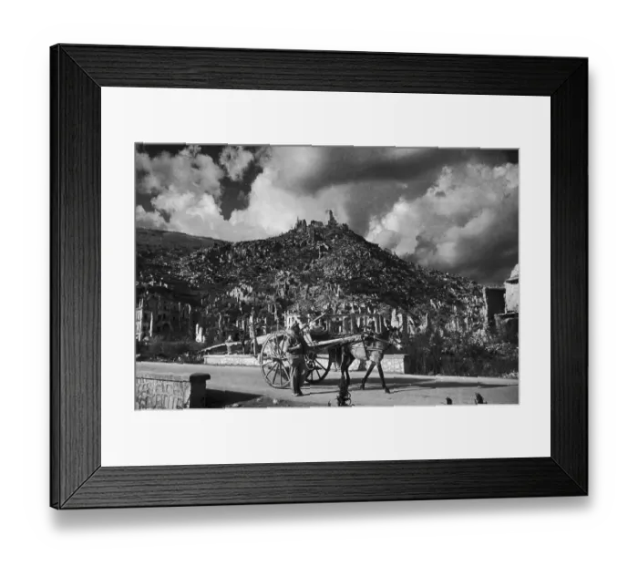 Framed Print : Ruins Of Cassino Framed Print : Ruins Of Cassino