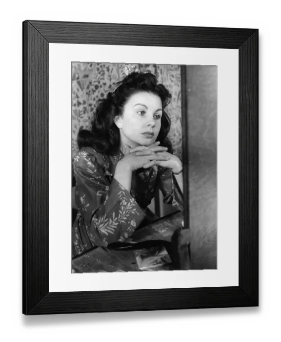 Framed Print : Jean Simmons Framed Print : Jean Simmons