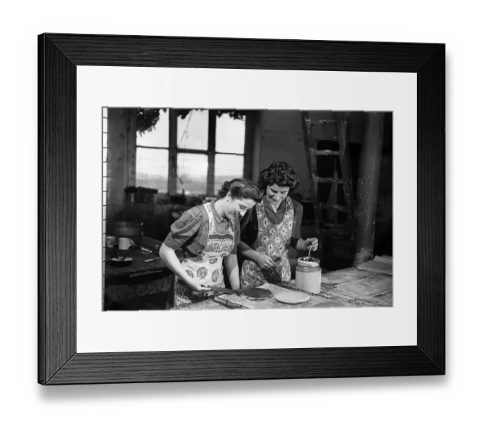 Framed Print : Baking Training Framed Print : Baking Training