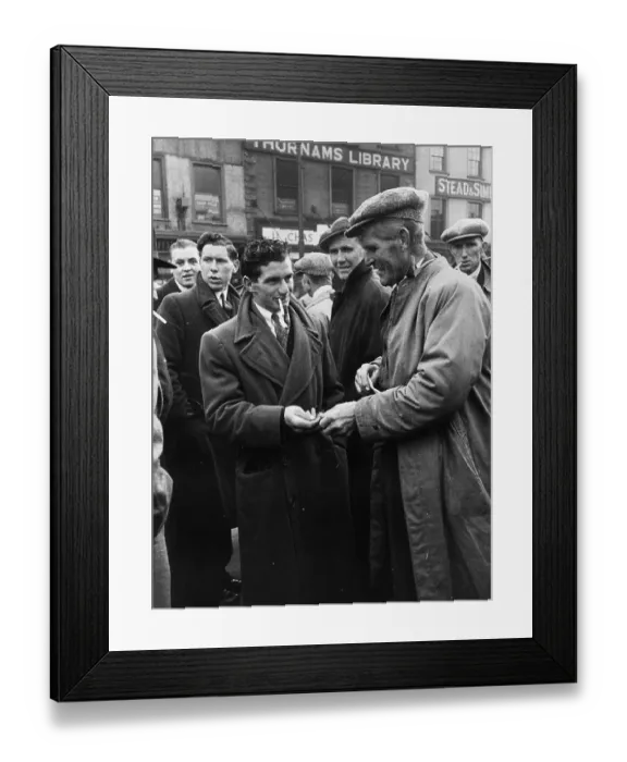 Framed Print : Hiring Farm Hand Framed Print : Hiring Farm Hand