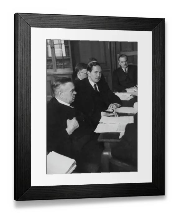 Framed Print : Wilson At Meeting Framed Print : Wilson At Meeting