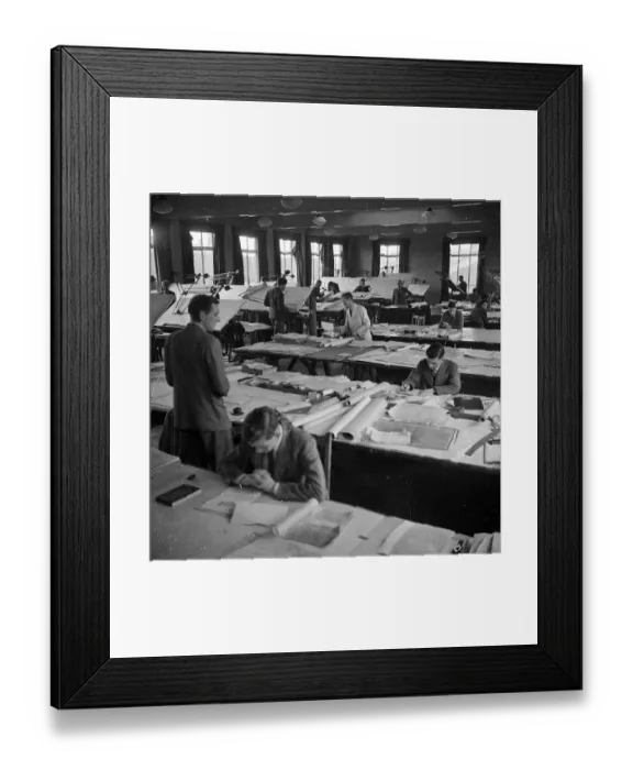 Framed Print : Architect's Plans Framed Print : Architect's Plans