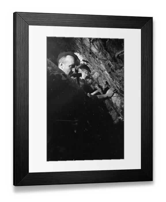 Framed Print : Tunnel Workers