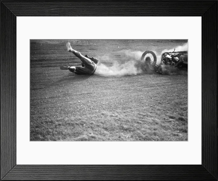 Framed Print : Hitting The Dirt