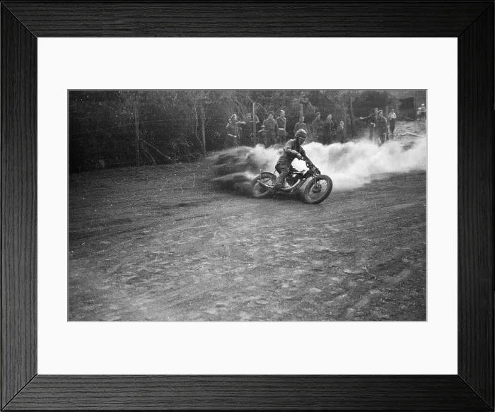 Framed Print : I'm Only Skidding Framed Print : I'm Only Skidding