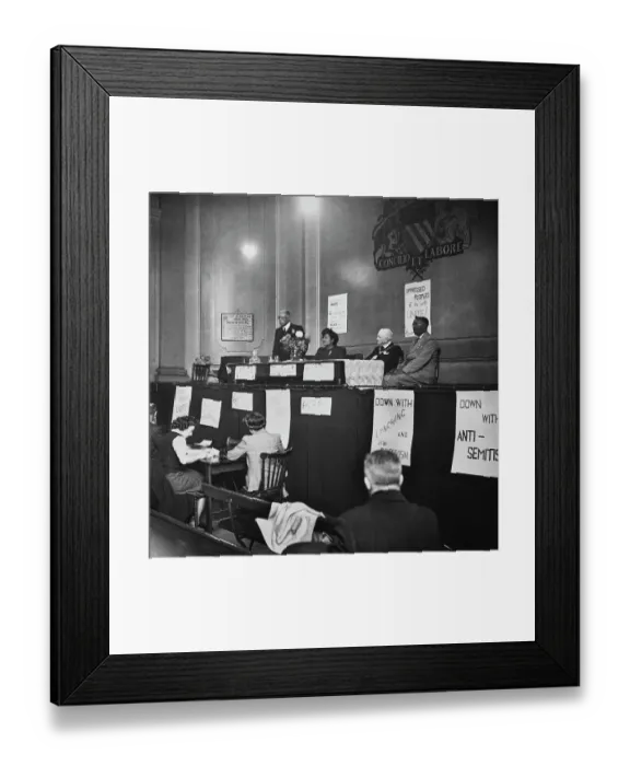 Framed Print : Pan-African Congress