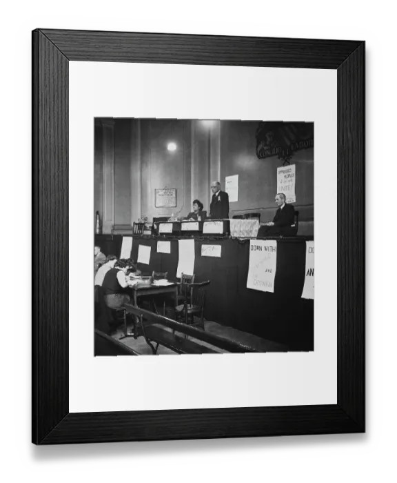 Framed Print : Pan-African Congress