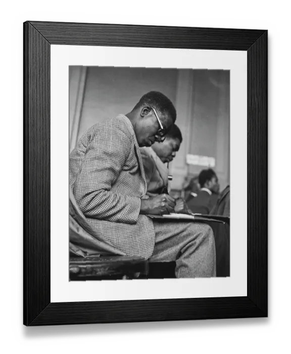 Framed Print : Pan-African Congress