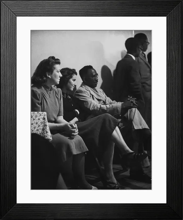 Framed Print : Pan-African Congress