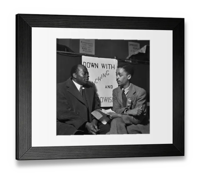Framed Print : Pan-African Congress