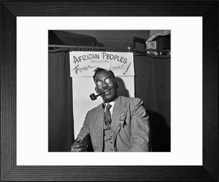 Framed Print : Pan-African Congress Framed Print : Pan-African Congress