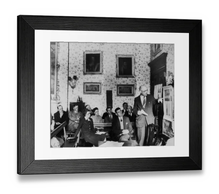Framed Print : Laird Lecture