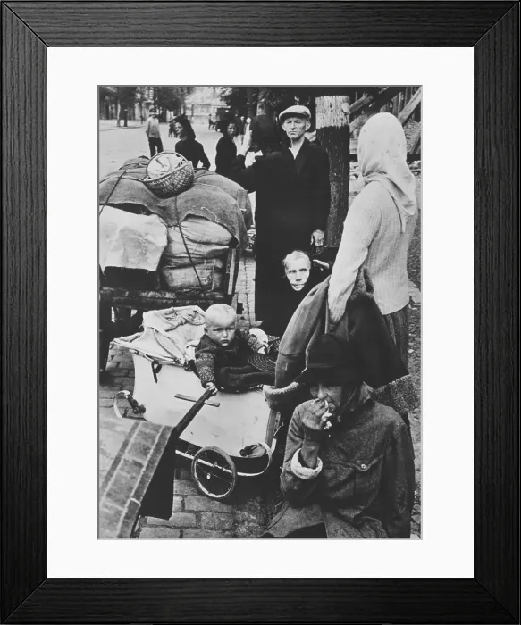 Framed Print : Post War Chaos Framed Print : Post War Chaos