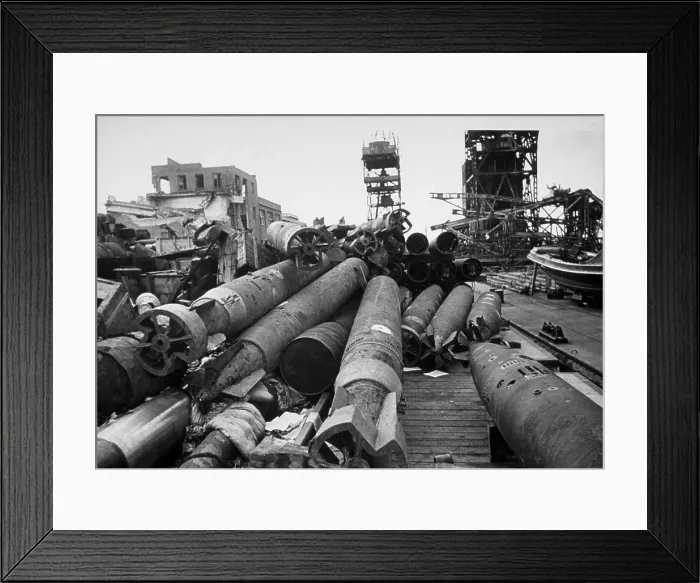 Framed Print : Unused Torpedoes