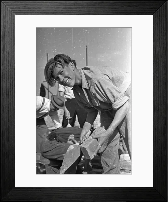 Framed Print : Building Student