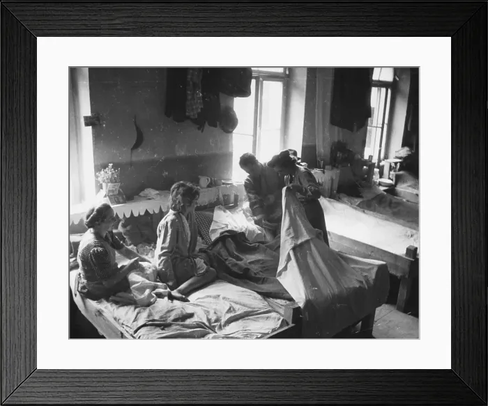 Framed Print : Delousing Sheets Framed Print : Delousing Sheets