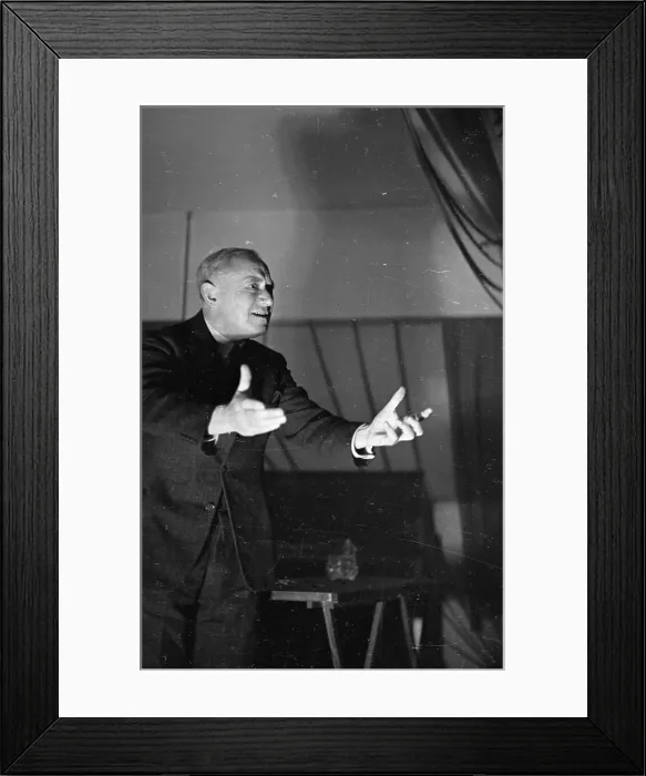 Framed Print : Passionate Speaker Framed Print : Passionate Speaker
