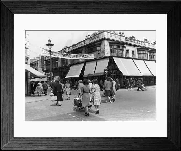 Framed Print : Middlesbrough Street Framed Print : Middlesbrough Street