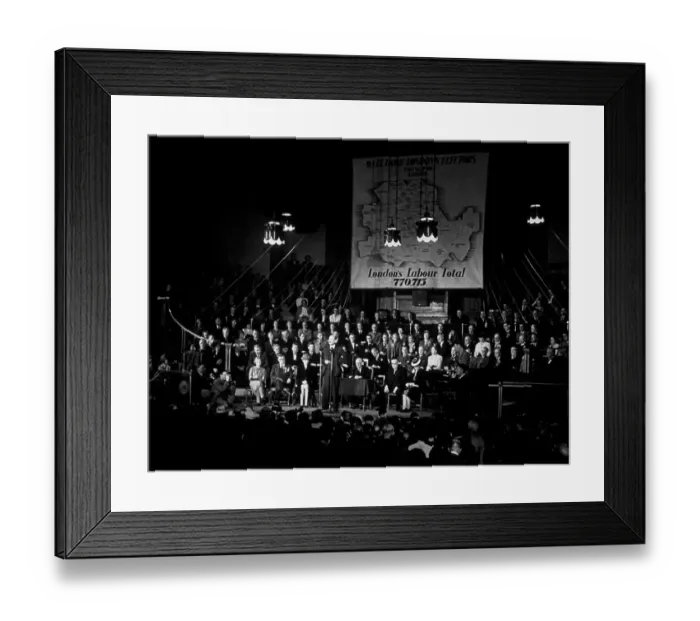 Framed Print : Labour Victory Framed Print : Labour Victory