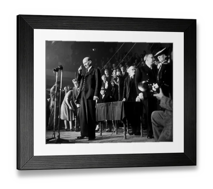 Framed Print : Clement Attlee