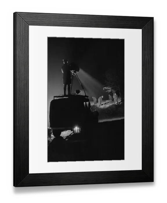 Framed Print : Forensic Search By Night Framed Print : Forensic Search By Night