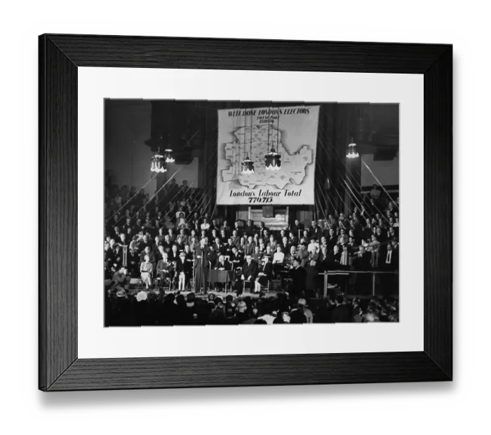 Framed Print : Labour Celebrating Framed Print : Labour Celebrating