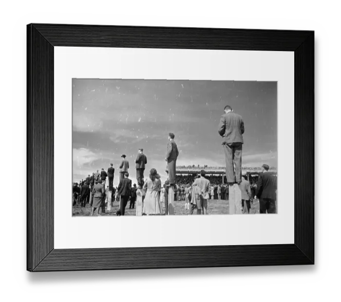 Framed Print : Racing Posts Framed Print : Racing Posts