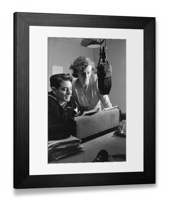 Framed Print : AEF Announcer Framed Print : AEF Announcer
