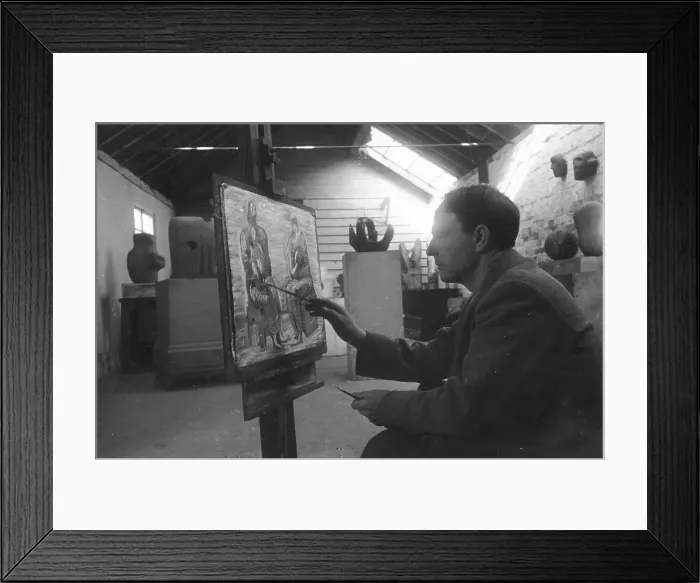 Framed Print : Moore Painting Framed Print : Moore Painting