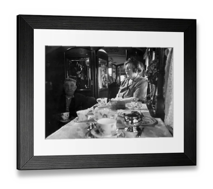 Framed Print : Fairground Caravan