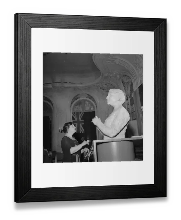 Framed Print : Hess Conducts Framed Print : Hess Conducts