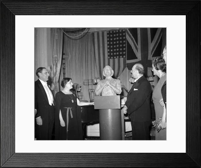 Framed Print : Bust Of Myra Hess