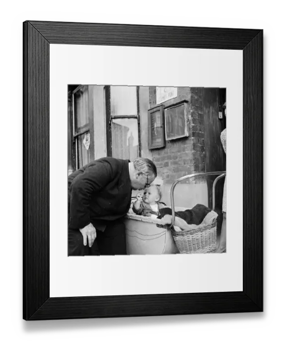 Framed Print : Canvassing Candidate Framed Print : Canvassing Candidate