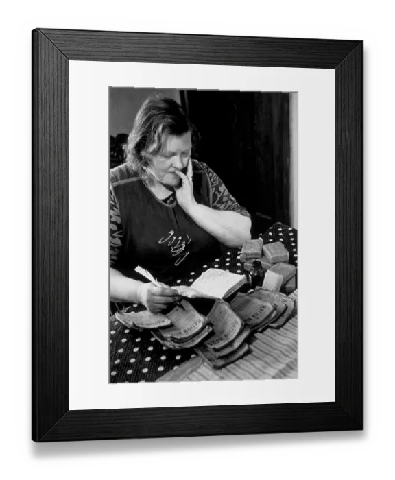Framed Print : Ration Books Framed Print : Ration Books