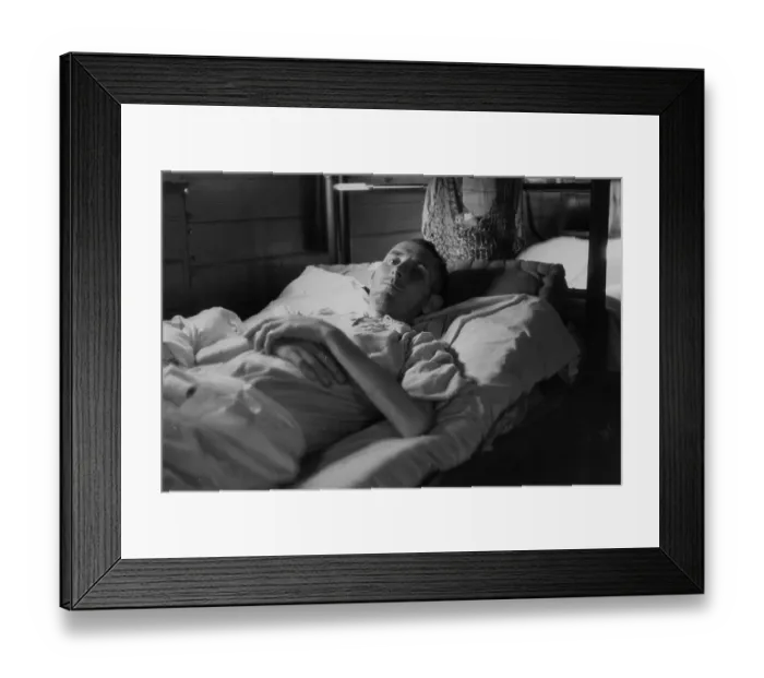 Framed Print : Belsen Patient Framed Print : Belsen Patient