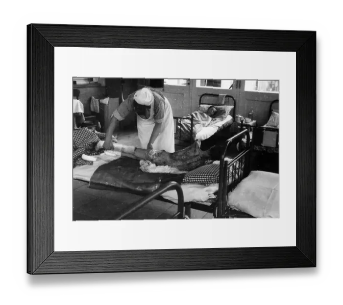 Framed Print : Belsen Victim Framed Print : Belsen Victim