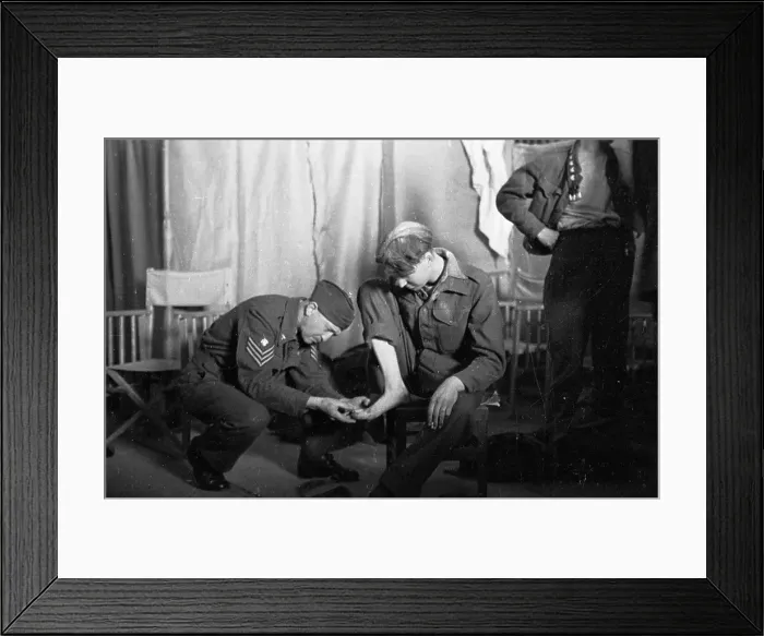 Framed Print : Foot Inspection Framed Print : Foot Inspection