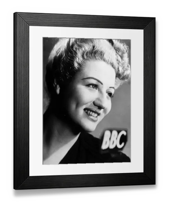 Framed Print : Anne Shelton Framed Print : Anne Shelton