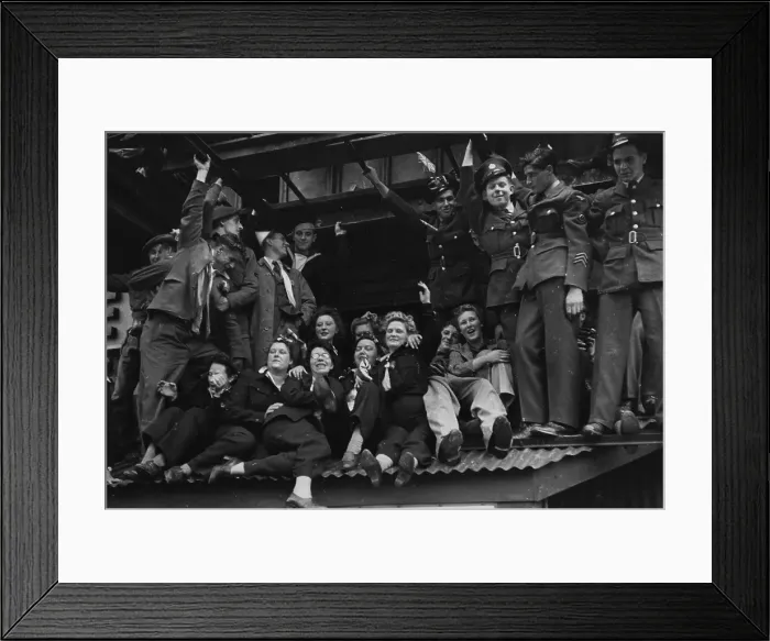 Framed Print : Roof Revellers Framed Print : Roof Revellers