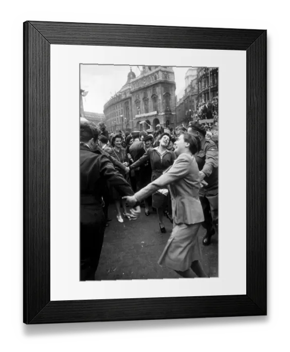 Framed Print : VE Dancing Framed Print : VE Dancing