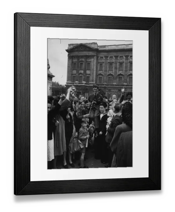 Framed Print : Palace Crowds Framed Print : Palace Crowds