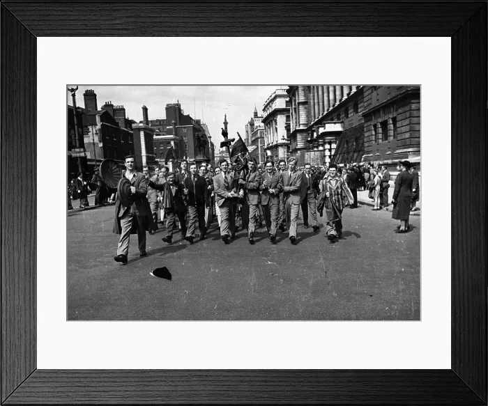 Framed Print : Students Marching Framed Print : Students Marching