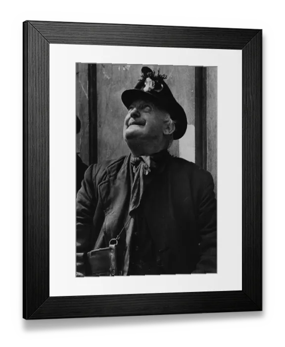 Framed Print : Happy Old Man Framed Print : Happy Old Man
