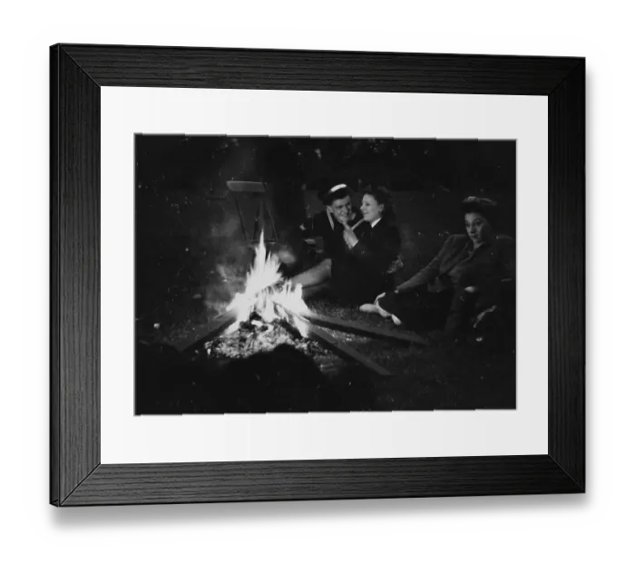 Framed Print : Bonfire in the Park Framed Print : Bonfire in the Park