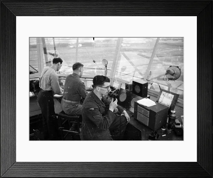 Framed Print : Directing Aircraft Framed Print : Directing Aircraft