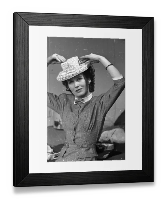 Framed Print : Hat Make Over Framed Print : Hat Make Over