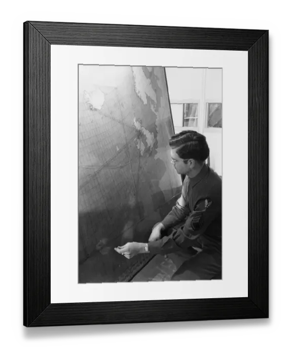 Framed Print : Map Inspection Framed Print : Map Inspection